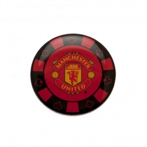 Manchester United F.C. prisegamas ženklelis - pokerio žetonas