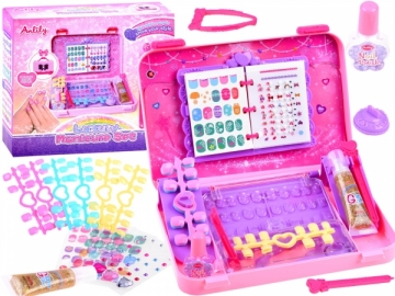 Manikiūro rinkinys Anlily nuostabioje dėžutėje su priedais Žaislai mergaitėms