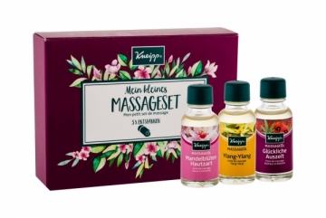 Masažo aliejus Kneipp Massage Oil For Massage 3x20ml Body creams, lotions