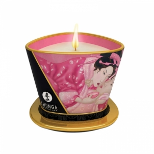 Masažo aliejus-žvakė Afrodiziakai ir rožė (200ml) Massage oils