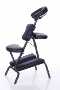 Masažo kėdė RESTPRO® RELAX Black - sulankstoma