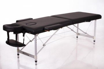 Masažo stalas RESTPRO ALU 2 Black M dydis - sudedamas Massage furniture