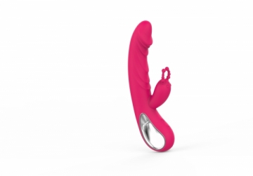 Masažuoklis klitoriui Erolab Cheeky Bunny G-spot & Clitoral Massager Rose Pink (ZYCP01r)