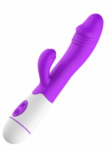 Masažuoklis klitoriui Erolab Dodger G-spot & Clitoral Massager Purple (ZYCD01p) Klitoriniai vibratoriai