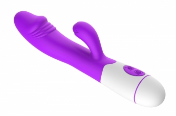 Masažuoklis klitoriui Erolab Dodger G-spot & Clitoral Massager Purple (ZYCD01p)