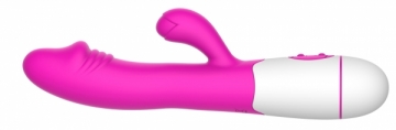 Masažuoklis klitoriui Erolab Dodger G-spot & Clitoral Massager Rose Pink (ZYCD01r)