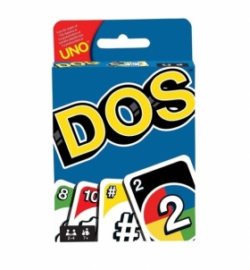 MATTEL UNO DOS CARD GAME FRM36 Galda spēles bērniem