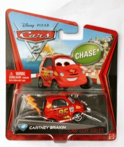 Automobilio modeliukas CARTNEY BRAKIN Disney Cars Mattel X6892 