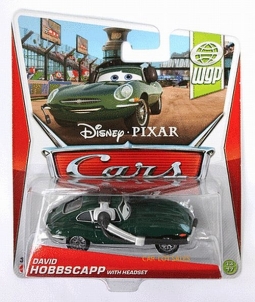 Mattel Y5033 / W1938 Disney Cars DAVID HOBBSCAPP Cars 2 Toys for boys