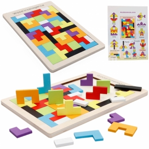 Medinė dėlionė „Tetris“, A Puzles bērniem
