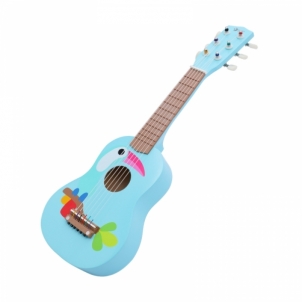 Medinė gitara vaikams Classic world, mėlyna