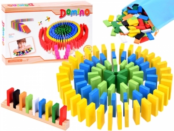 Medinės Domino kaladėlės Linings and construction toys