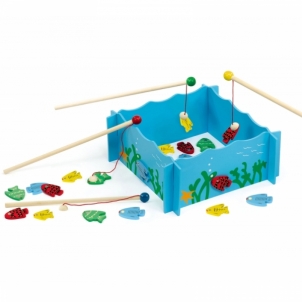 Medinis žaidimas - Sugauk žuvį Stalo žaidimai vaikams