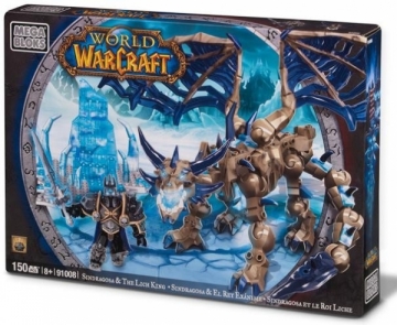 Mega Bloks World of Warcraft 91008 Sindragosa & The Lich King 150 pcs