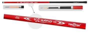 Meškerė Fish2Fish RAPID Pole HTC 3 m Telescopic fishing rods