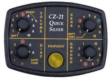 Metalo detektorius Fisher CZ-21 8”