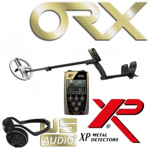 Металлоискатель ORX su HF rite 22 см ir ausinėmis (ORX22WS) 