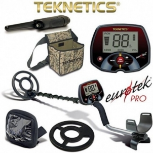Metal detector TEKNETICS EURO-TEK PRO 8 + pinpointer Metal detectors and accessories