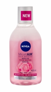 Micelinis vanduo Nivea MicellAIR Rose Water Micellar Water 400ml Veido valymo priemonės
