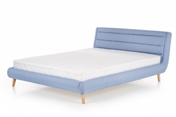 Miegamojo lova ELANDA 140 mėlyna