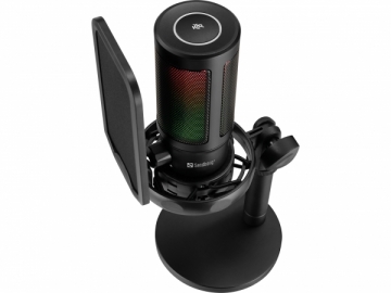Mikrofonas Sandberg 126-39 Streamer USB Microphone RGB