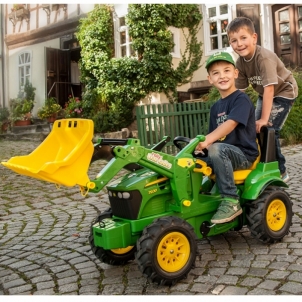 Minamas Traktoriaus Rolly Toys pedalinis traktorius John Deere 3-8 metai