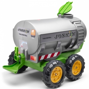Minamo Falk traktoriaus priedas - vandens cisterna, žalia Aksesuāri bērnu automašīnām