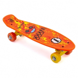 Mini plastikinė riedlentė - Enero Mini, oranžinė Skateboards