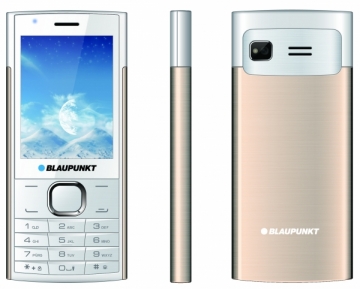 Mobile phone Blaupunkt FL 01 white-gold ENG
