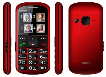 Mobilus telefonas MyMobilais telefons HALO 2 red