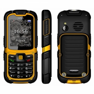 Mobilus telefonas MyMobilais telefons HAMMER 2+ black/orange