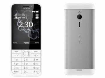 Mobilus telefonas Nokia 230 Dual Sim silver ENG