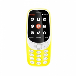 Mobile phone Nokia 3310 yellow ENG