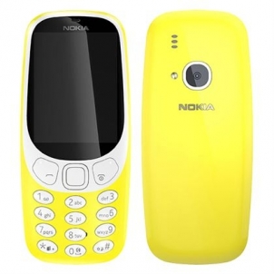 Mobile phone Nokia 3310 yellow ENG