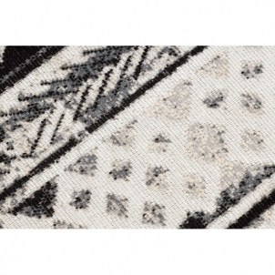Modernus kilimas su juodais akcentais MUNDO Boho | 120x170 cm