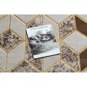 Modernus smėlio spalvos kilimas MEFE | 80x150 cm 