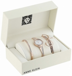 Moteriškas laikrodis Anne Klein AK/3256RGST Dárkový set