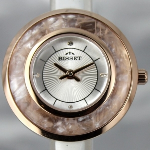 Moteriškas laikrodis BISSET Marble BSAD38L RG WH WH