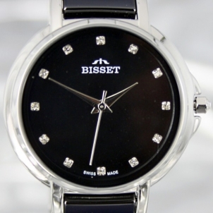 Moteriškas laikrodis BISSET Swan BSBD01 LS BK