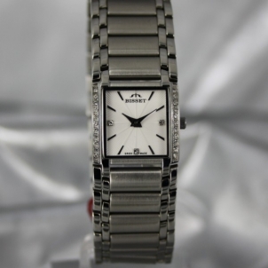 Moteriškas laikrodis BISSET Vincensa BS25C60 LS WH