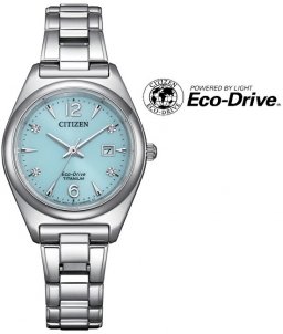 Women's watches Citizen Eco-Drive Super-Titanium EW2601-81M 
