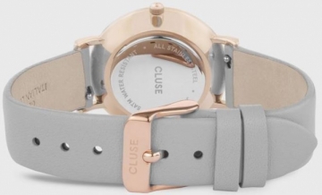 Women's watches Cluse Le Couronnement Rose Gold White/Soft Grey CL63001
