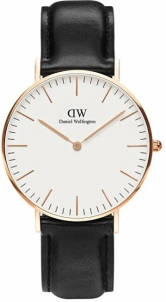 Moteriškas laikrodis Daniel Wellington Classic 36 Sheffield RG White 0508DW Moteriški laikrodžiai