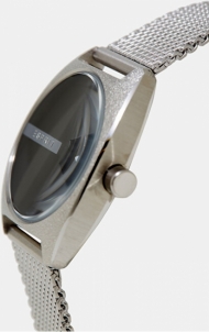 Sieviešu pulkstenis Esprit Disc Black Silver Mesh ES1L036M0065