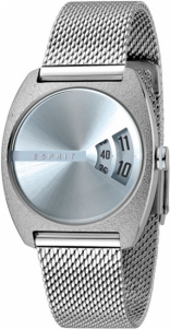 Moteriškas laikrodis Esprit Disc Blue Silver Mesh ES1L036M0045