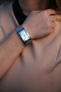 Women's watches Esprit Houston Bold Silver Blue ES1L046M0055