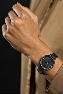 Moteriškas laikrodis Frederic Graff Kamet Black Leather FDE-3314