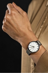 Moteriškas laikrodis Frederic Graff Saramati Lychee Grey Leather FDF-B032S