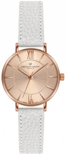 Женские часы Frederic Graff Shispare White Leather Strap FCG-B033R 