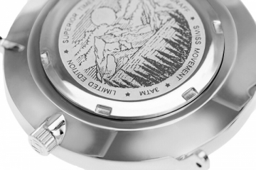 Moteriškas laikrodis Frederic Graff Silver Liskamm Steel FAJ-4518